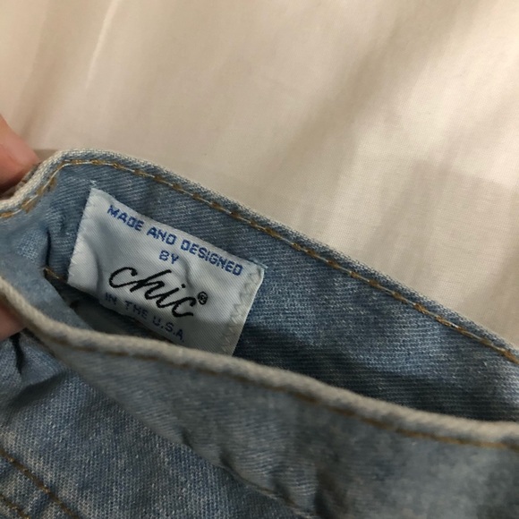 Vintage Denim Skirt - Picture 4 of 4